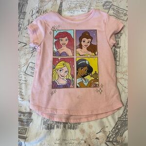 Disney Princess pink tee size 5